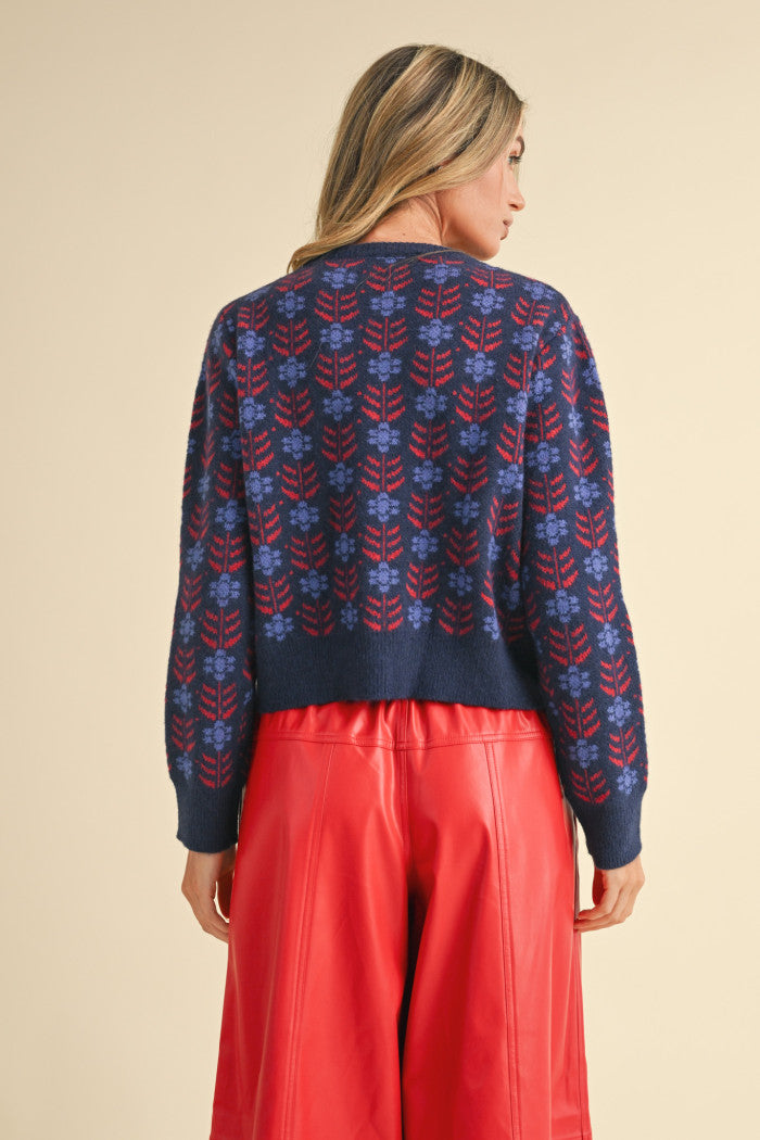 Mulberry Cardigan - Navy