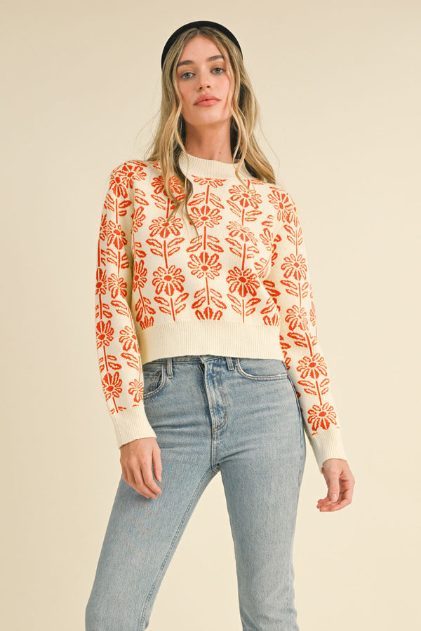 Sunflower Sweater - Orange