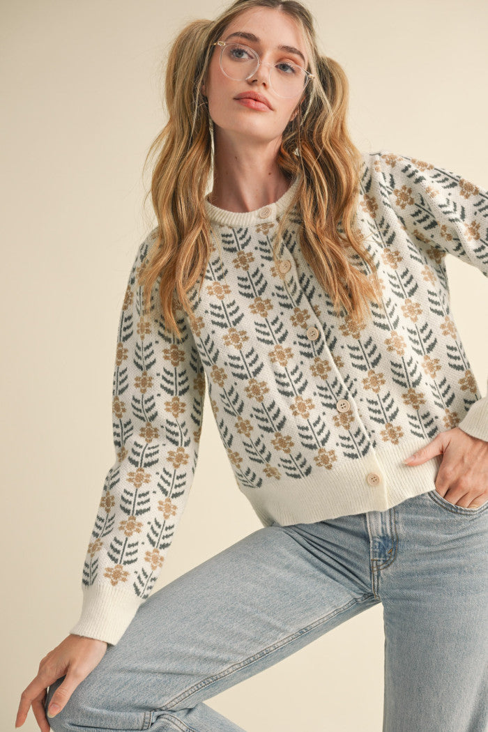 Mulberry Cardigan - Cream