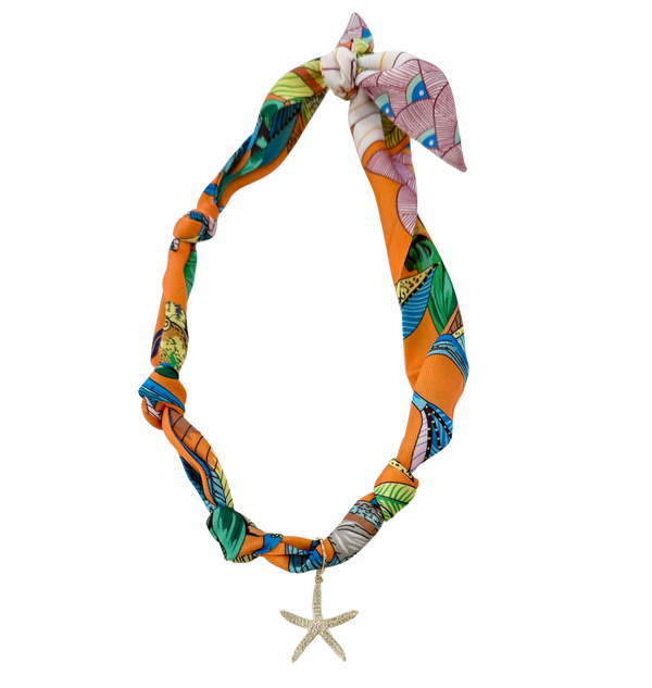 Barbados Scarf Necklace