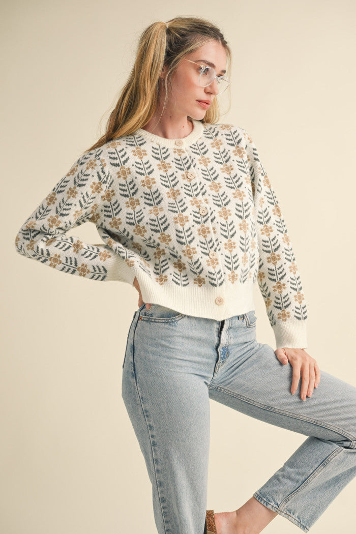 Mulberry Cardigan - Cream