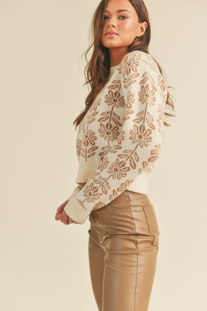 Sunflower Sweater - Brown