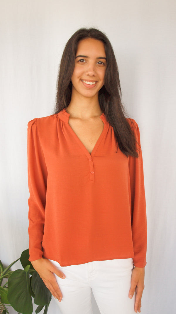 Pumpkin Spice Blouse